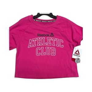 Reebok Kids Magenta Athletic Club Tee